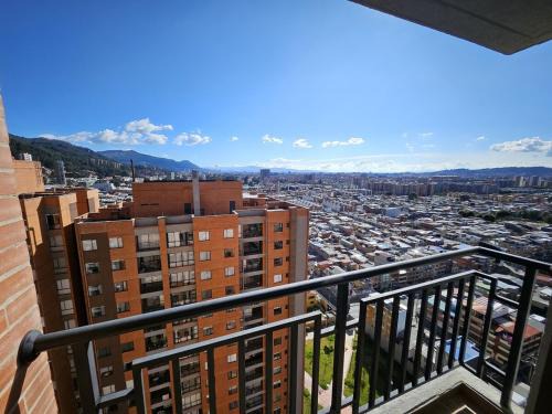 Usaquen Apartment | Moderno Apto 1HAB para 2 hasta 4 personas con Vista Panorámica en Usaquén, WiFi Rápido y Cocina Equipada