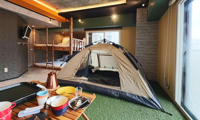 Minami Apartment | MolinHotels506 アクティビティを満喫できる札幌定山渓 天然温泉付- CampRoom S-Beds6