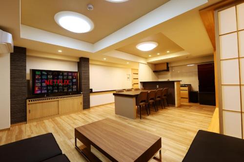 Minami Apartment | MolinHotels702 アクティビティを満喫できる札幌定山渓 天然温泉付-1L2Room K-Bed1&W-beds3 8persons