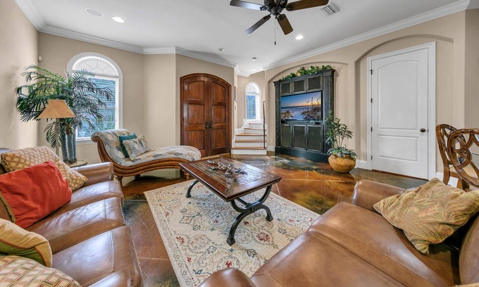 St. Tropez House | Monaco in Miramar Beach - Stylish 4-Bed Gated Home with Pool & Beach Nearby