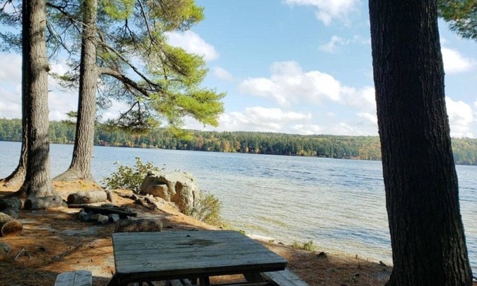Bridgton House | Moose Pond, Lake Front, sandbar swimming, plenty of space, Base of Pleasant Mt