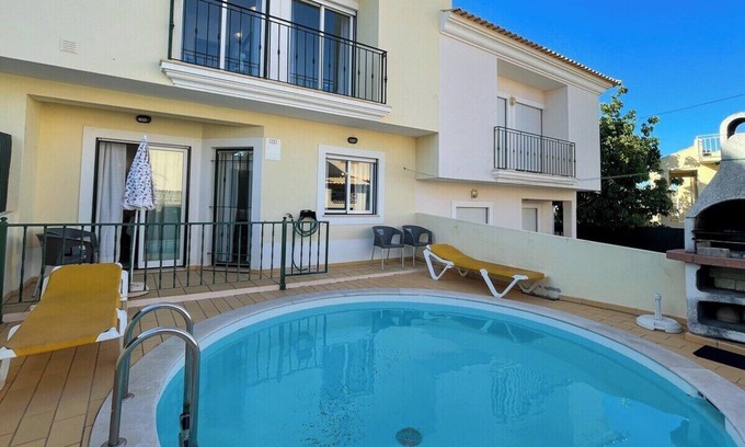Cerro de Aguia Villa | Moradia T3 Águia Marina, com piscina e BBQ