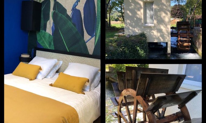 Hondouville House | Moulin à Eau - Domaine de 3 Hectares - Borne électrique - Chiens acceptés