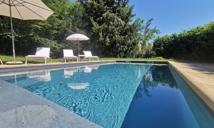 Sergeac Villa | Moulin 7 Pers Piscine Privée Proche Montignac Lascaux