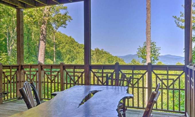 Mountain Air Condo | Mountain Air Condo w/ Deck & Views, Pets Welcome!