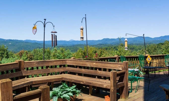 Ferguson Cabin | Mountain Cabin,180* View,HotTub,SpaTub,Pool Table,WiFi