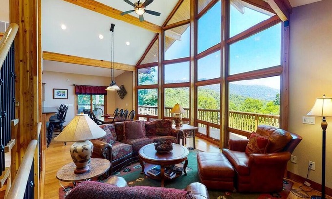 Robbinsville Ski Chalet | ★ Mountain Chalet Getaway with Breathtaking View★