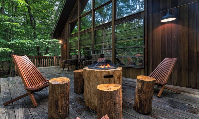 Gouldsboro Ski Chalet | Mountain Chalet | Indoor Pool, Private Sauna, Game Room