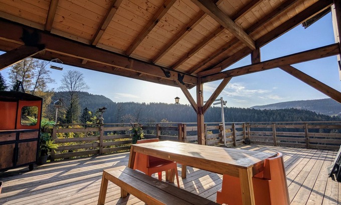 Gerardmer Cottage | Mountain getaway in Gérardmer with terrace and parking