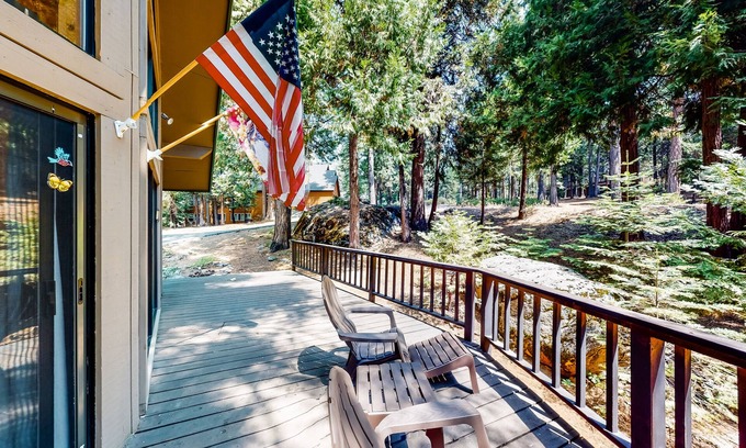 Granite Ridge House | Mountain home with central heat, grill, multiple decks & wall of windows