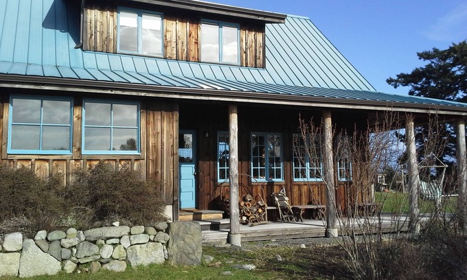 Friday Harbor House | Mountain & meadow views among old growth oaks