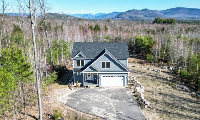 Center Conway House | Mountain Valley Home - Firepit +Views