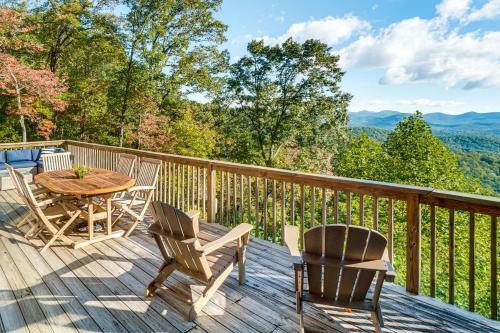 Dahlonega House | Mountain-View Home with Deck and Grill in Dahlonega