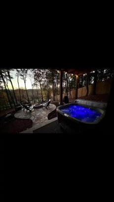 Blairsville House | Mountain View, hot tub, fire pit, game room