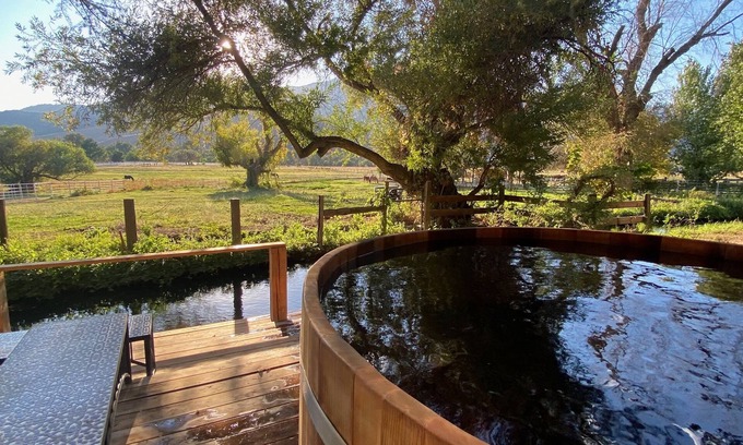 Kernville Other | Mountain View: swimming hole and hot tub overlooking horse meadows