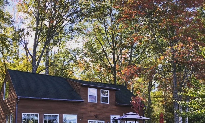 The Forks Cabin | Moxie Lake, Private Water Front Home, West Forks Maine