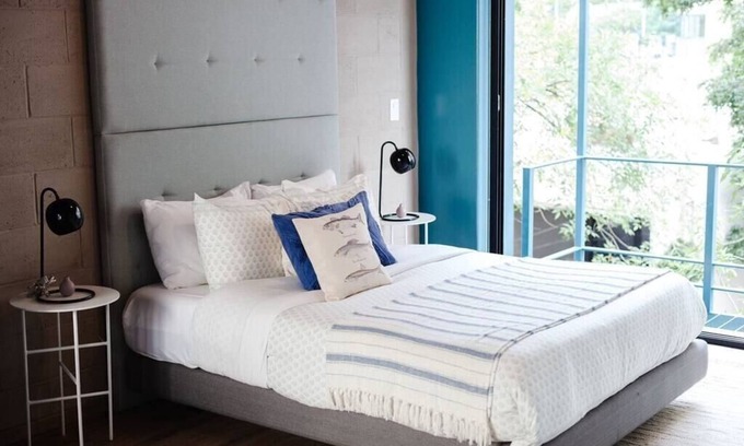 Reforma Apartment | Mr. W | 1Br Reforma Hotel and Financial zone,Balcony