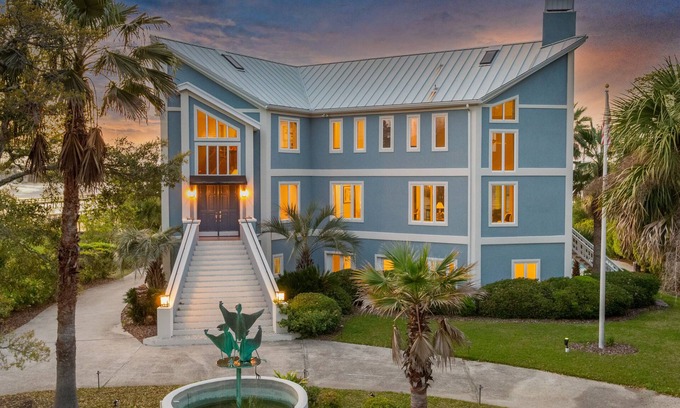 Windmill Harbor House | Multimillion dollar home with million dollar views on water with Dock