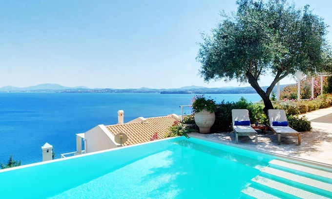 Pirgi Villa | My Rental Homes - Villa Azzurra surrounded by fabulous scented gardens, with pool
