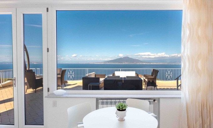 Priora Villa | MyExclusiveItaly - Villa with panoramic Vesuvius | Sorrento views & Private Pool