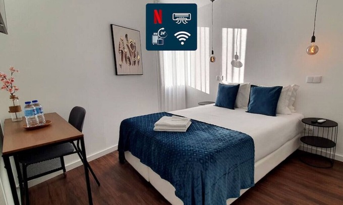 Mafamude Apartment | MyStay - Seasons with Netflix/Wifi en el centro de la ciudad