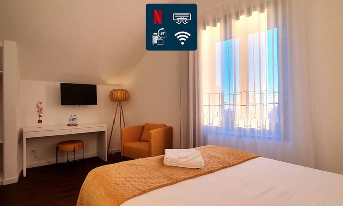 Mafamude Apartment | MyStay - Seasons en el centro de la ciudad con Wifi y netflix