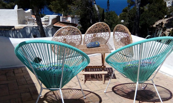 Cala Vadella House | NA SABINA, IBIZA STYLE WITH SEAVIEWS FROM PRIVATE TERRACES