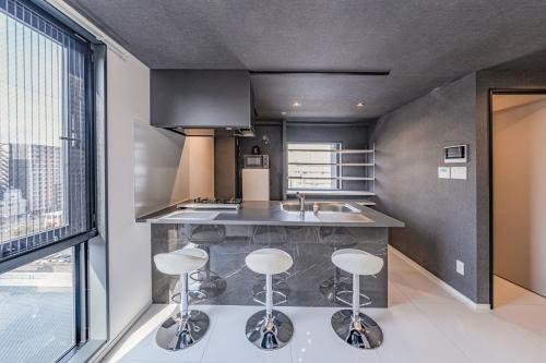 Namba Apartment | Namba River Side Garden Hotel 1001