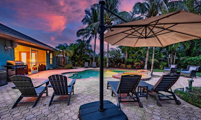 Harbor Hills House | ⚓Nautical Escape! Private pool home with a tropical backyard oasis!⚓🌅