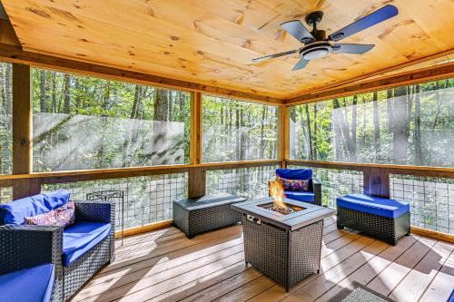 Sapphire House | Near Hiking and Outdoor Rec Cabin in Sapphire