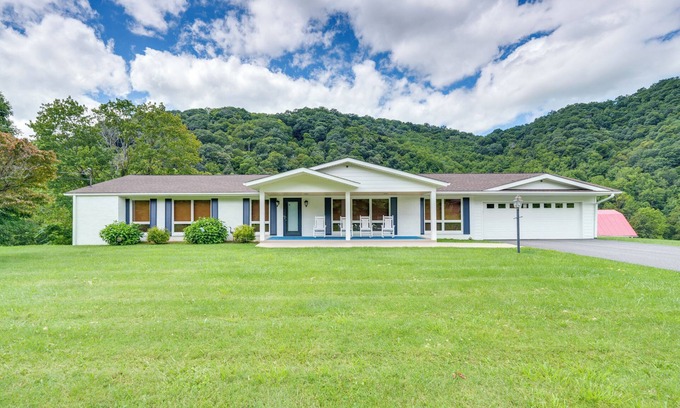 Bakersville House | Near Hiking: Home w/Trout Stream in Bakersville!