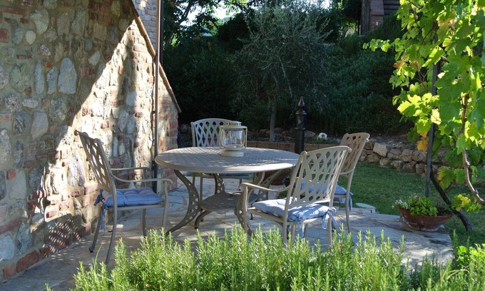 Gambassi Terme Apartment | Near San Gimignano Restored Air Conditioned Apartment with WiFi, Pool & Garden