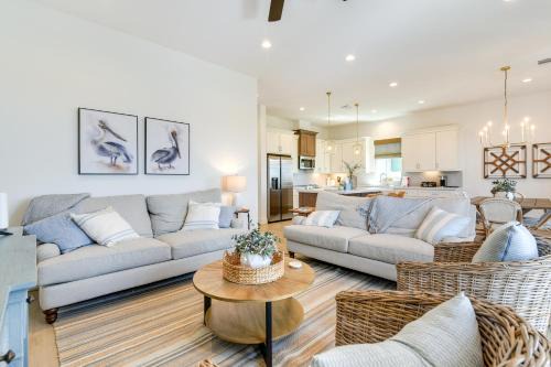 Terramar Beach House | Near Terramar Beach Home with Patio in Galveston