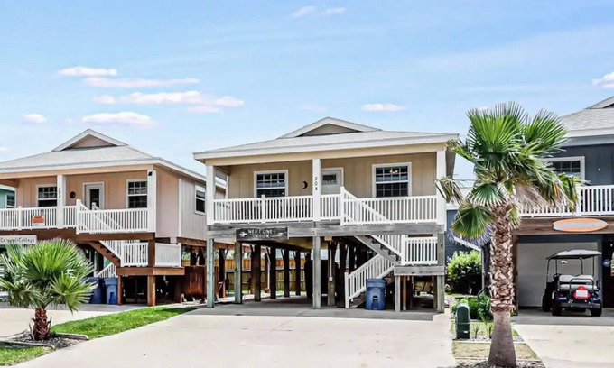 Shibui Sands House | Neptune's Nook! Beach house in Port Aransas, Texas