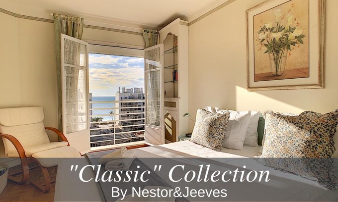 Nice City Centre Apartment | Nestor&Jeeves - BEACH COTTAGE TERRACE - Central - Very close sea - Top floor