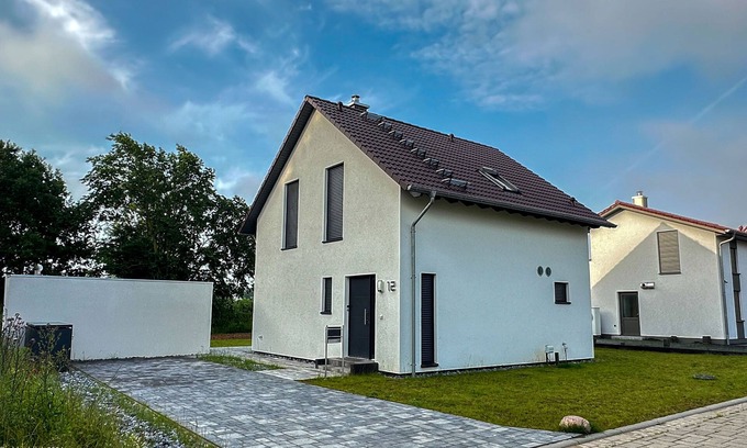 Klausdorf Villa | Neu Erbautes Ferienhaus Boddenblick Klausdorf Am Nationalpark