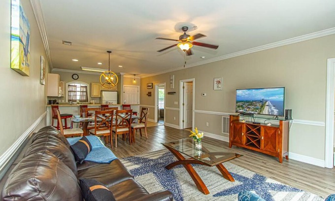 Central Myrtle Beach Apartment | NEW 2BR 2BA Beachy Golf Villa Near Beach