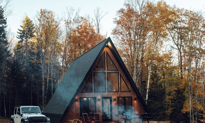 Stratton House | NEW A-frame just minutes away from Stratton and Mount Snow Ski Areas