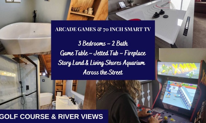 Bartlett Ski Chalet | *NEW*Baths/Appliances*Arcade Games*Gas Fireplace