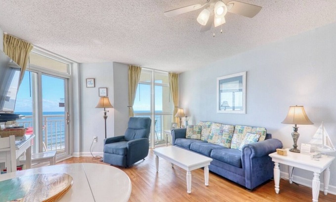 Crescent Beach Condo | NEW Baywatch Renovated w/Direct Oceanfront Views!