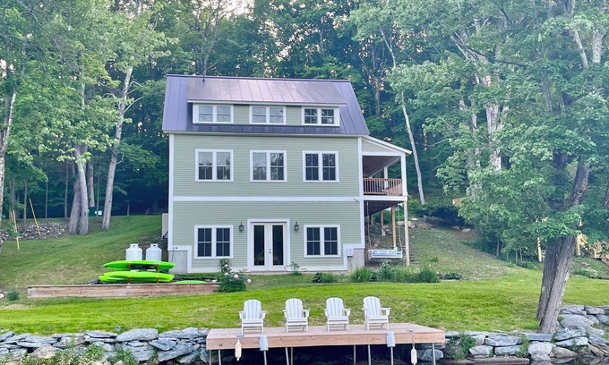Hinesburg House | New! Beautiful Lakefront Home near Burlington, VT