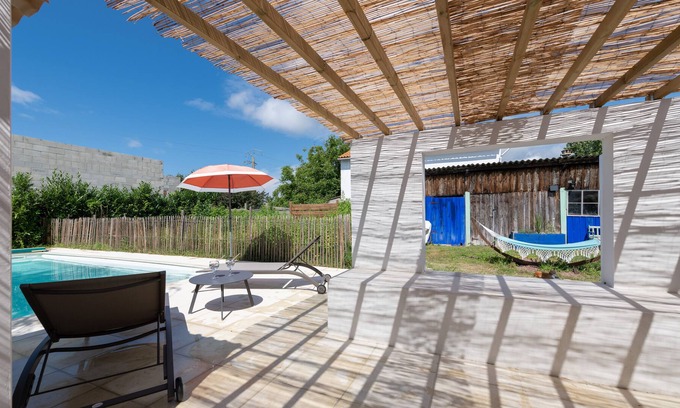Saint-Augustin House | New-belle Maison 6 Pers. Piscine Jardin 4 Chambres. Parking
