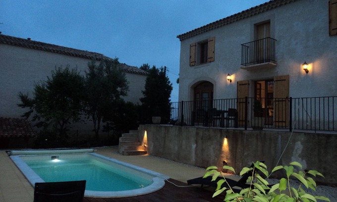 Fabrezan Villa | New build styled after traditional winegrowers Villa, swimming pool & terracing
