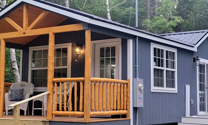 Seawall Cabin | New cabin on private road, 1/2 mile to Seawall Beach and 3 miles to town center.