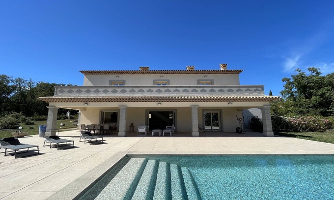 Saint-Cezaire-sur-Siagne Villa | New country house with for 8 people 5 min from the Village