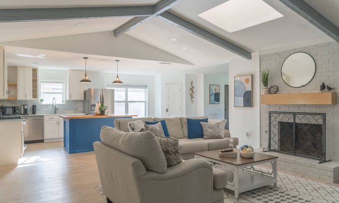 Garland House | NEW Custom Renovated Home Sweet Home | 4 BD 2 BA