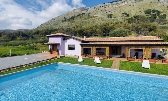 Santa Domenica Talao Villa | NEW ENTIRE VILLA WITH PRIVATE POOL (10m X 5m) AND SEA VIEWS
