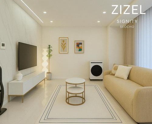Seocho-dong Apartment | New highend residence near nambu bus terminal 방1 거실1 더블침대2개