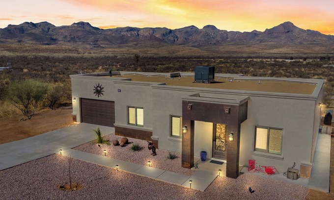 Rio Rico House | New Hillside Home overlooking Santa Cruz River Valley in Rio Rico near Tubac