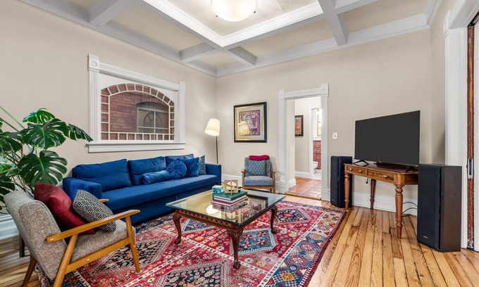 Baker House | New! Historic Baker Neighborhood - Sleeps 8 - Firepit/Yard
